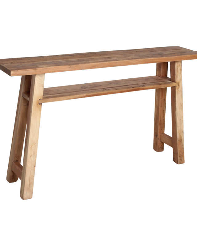 Raw Materials Amsterdam Sidetable | Farmwood | Groot | L140 x B30 x H80 cm