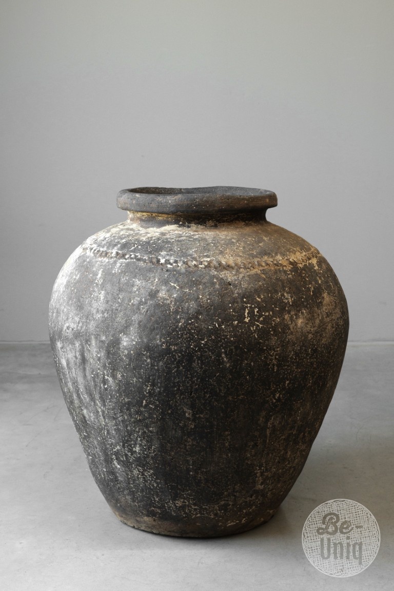 Be-Uniq Grote Authentieke Claypot | India | H75xD65 cm
