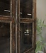 Be-Uniq Oude Vitrinekast | India | H180xB106xD43 cm