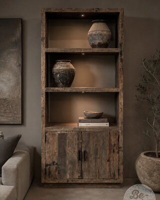Be-Uniq Boekenkast Baltimore | Capital Collection | H220 cm