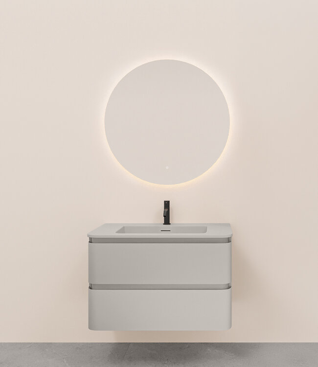 Rene Houtman Badkamermeubel Novira | Mat Zand | 100 cm | Stel Samen