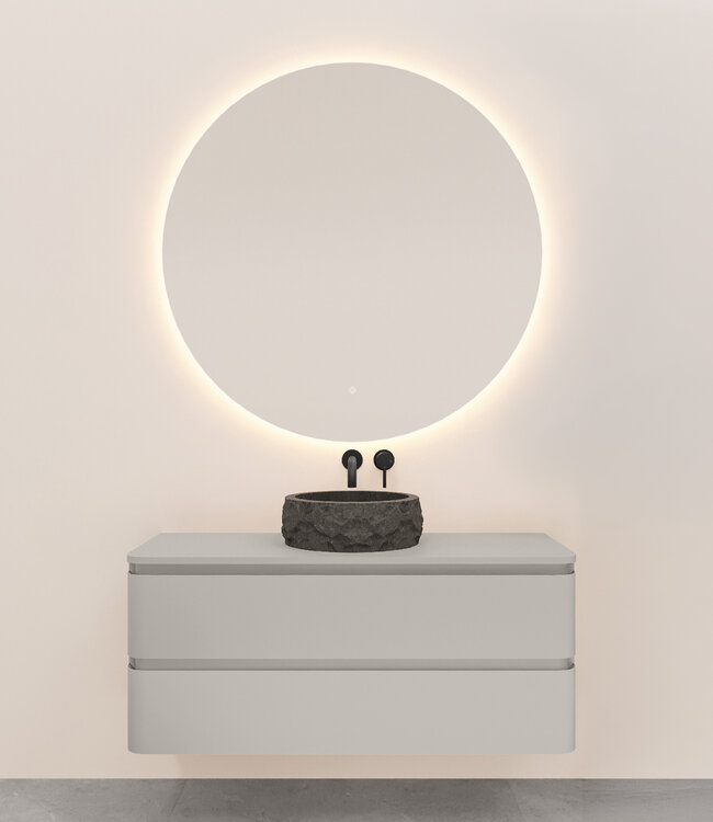 Rene Houtman Badkamermeubel Novira | Mat Zand | 120 cm | Stel Samen
