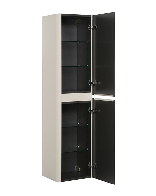 Rene Houtman Badkamerkast Novira | Mat Zand | 160 x 40 x 35 cm