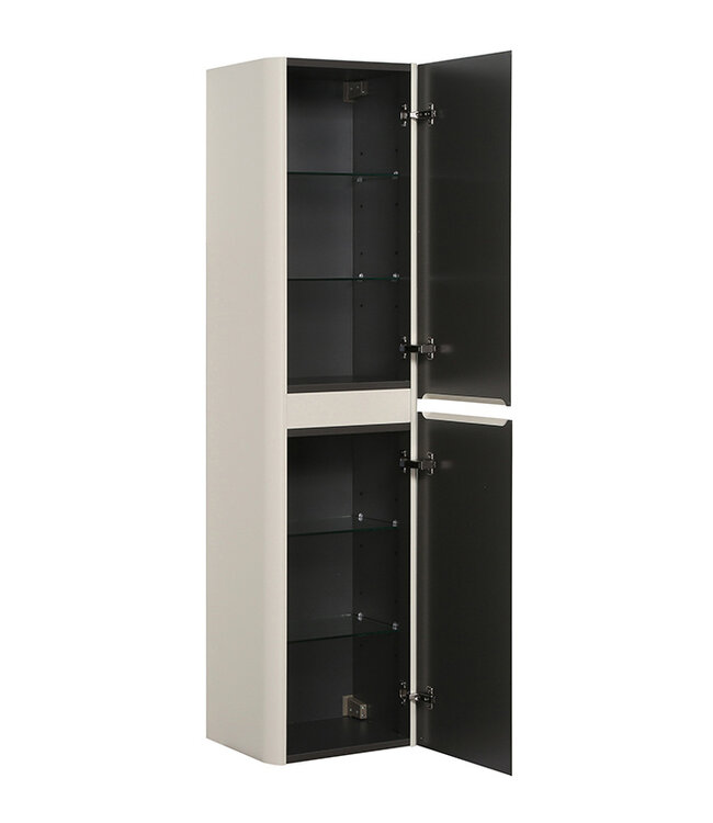 Rene Houtman Badkamerkast Novira | Mat Zand | 160 x 40 x 35 cm