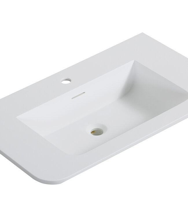 Rene Houtman Badkamermeubel Novira | Mat Wit | 80 cm | Stel Samen
