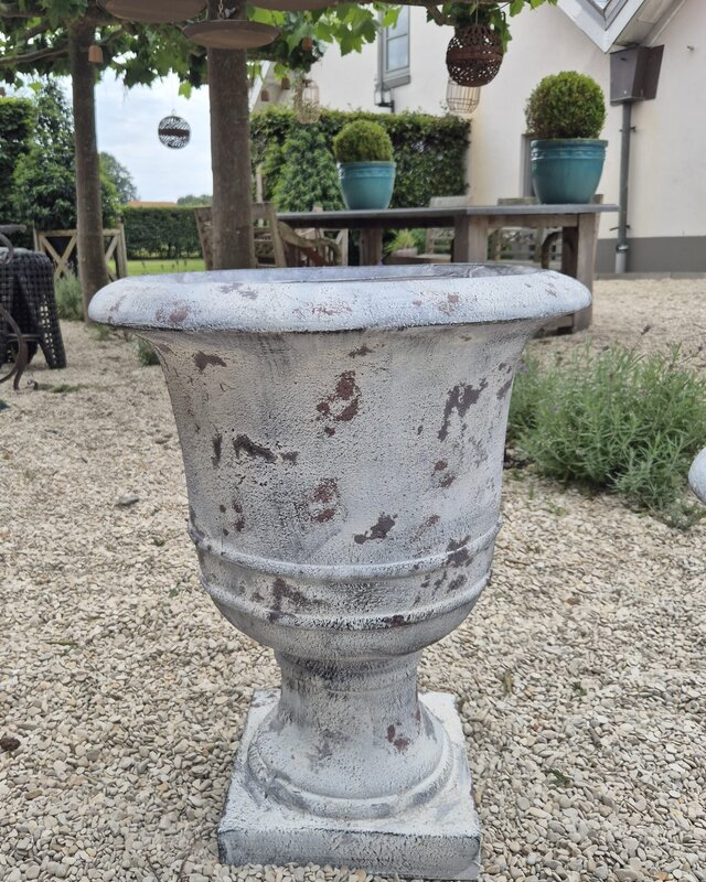 Rene Houtman Bloempot Ro Avery | Grijs | H62xD50 cm