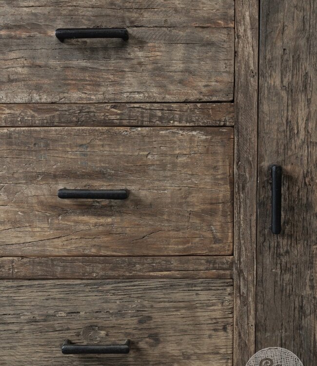Be-Uniq Oude Houten Kast | Limited Edition | H90xB110xD45 cm