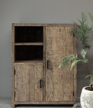 Be-Uniq Oude Houten Kast | Limited Edition | H120xB90xD45 cm