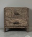 Be-Uniq Ladekastje Oud Hout | Limited Edition | H60xB60xD40 cm