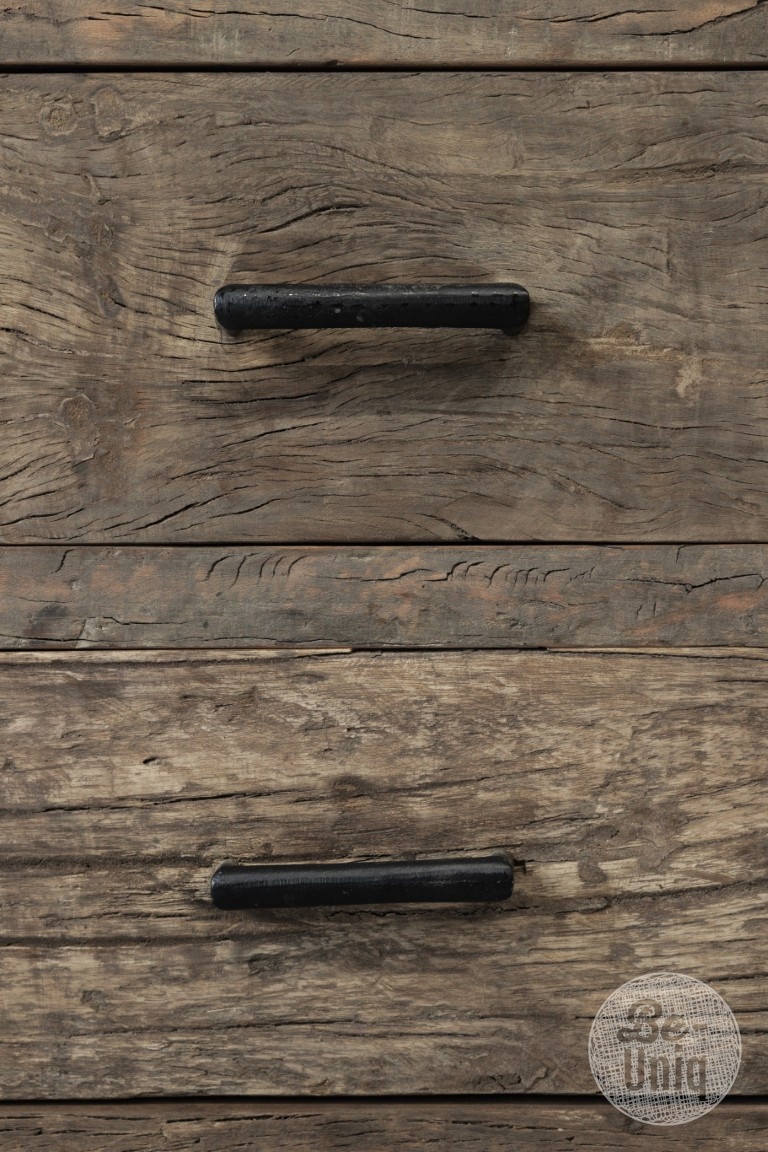 Be-Uniq Ladekastje Oud Hout | Limited Edition | H60xB60xD40 cm