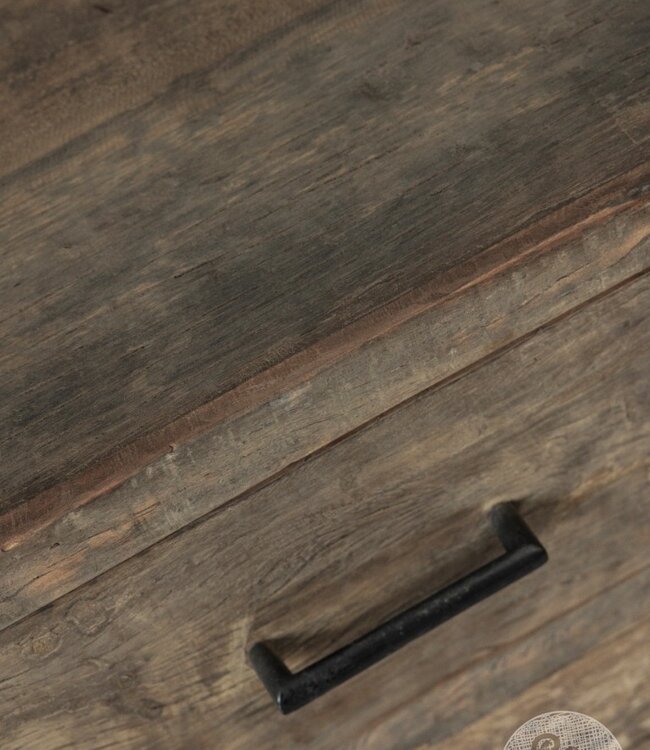 Be-Uniq Ladekastje Oud Hout | Limited Edition | H60xB60xD40 cm