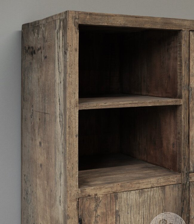 Be-Uniq Oude Houten Kast | Limited Edition | H120xB90xD45 cm