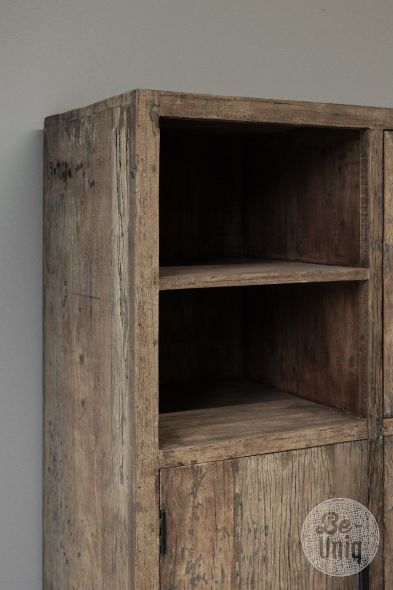 Be-Uniq Oude Houten Kast | Limited Edition | H120xB90xD45 cm
