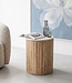 Raw Materials Amsterdam Bijzettafel Malacca | Marmeren | Wit | H50 x D40 cm