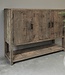 Be-Uniq Sideboard Oud Hout | Limited Edition | H120xB140xD45 cm