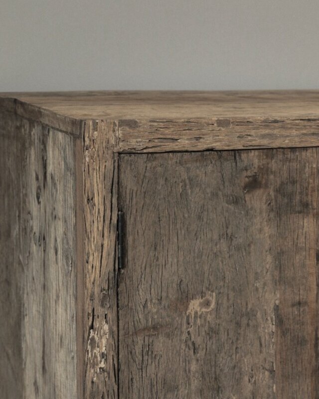 Be-Uniq Sideboard Oud Hout | Limited Edition | H120xB140xD45 cm