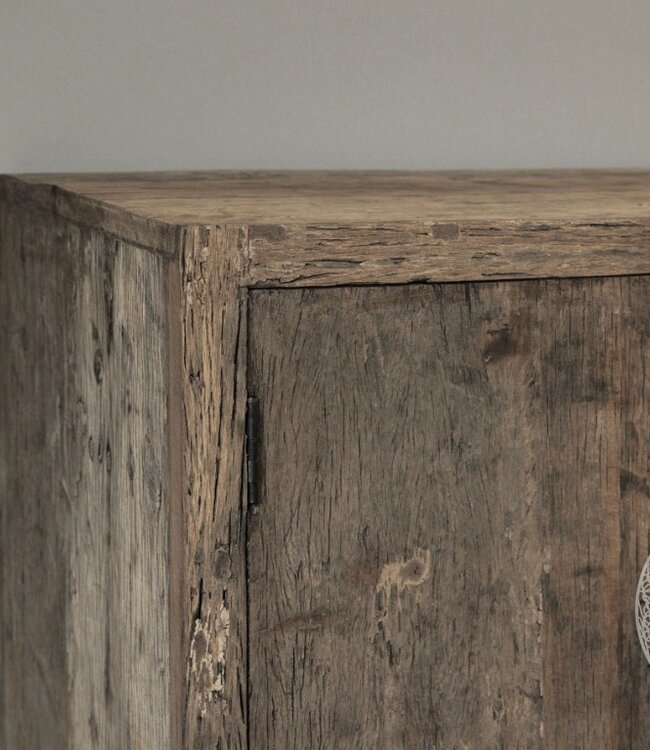 Be-Uniq Sideboard Oud Hout | Limited Edition | H120xB140xD45 cm