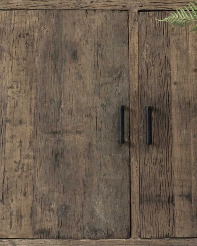 Be-Uniq Sideboard Oud Hout | Limited Edition | H120xB140xD45 cm