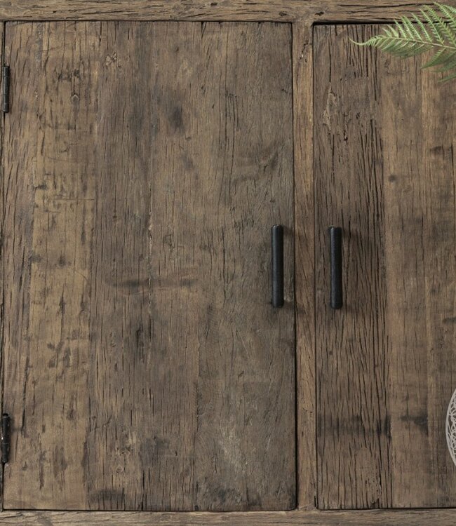 Be-Uniq Sideboard Oud Hout | Limited Edition | H120xB140xD45 cm
