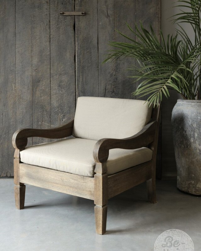 Be-Uniq Outdoor Fauteuil | Teak | Indonesië | H82xB76xD81 cm