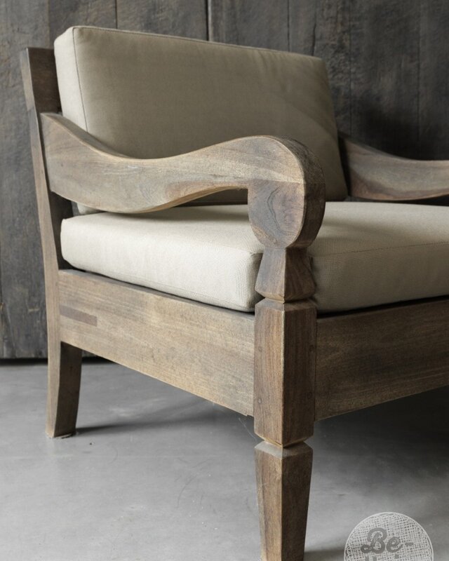 Be-Uniq Outdoor Fauteuil | Teak | Indonesië | H82xB76xD81 cm