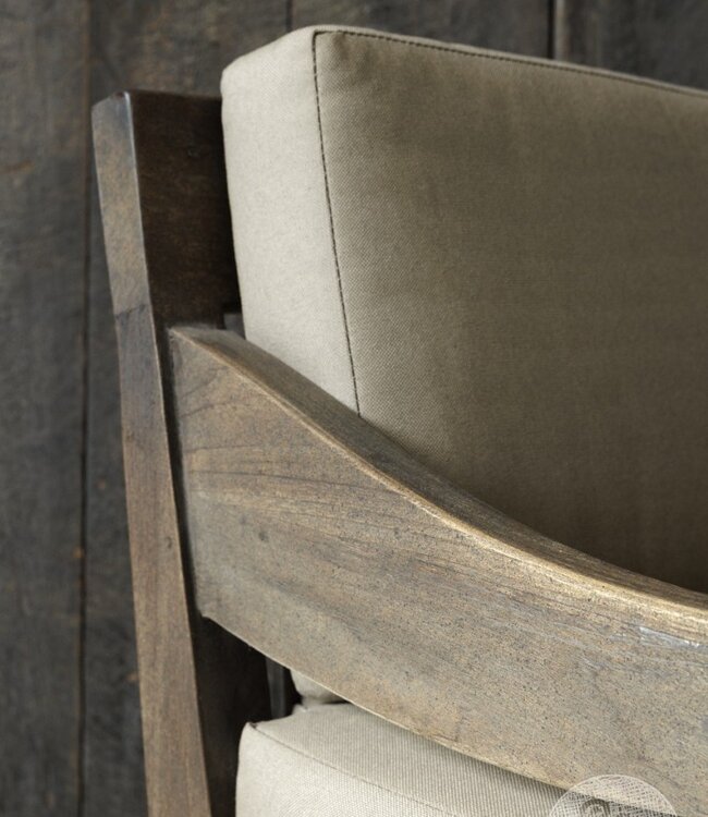 Be-Uniq Outdoor Fauteuil | Teak | Indonesië | H82xB76xD81 cm