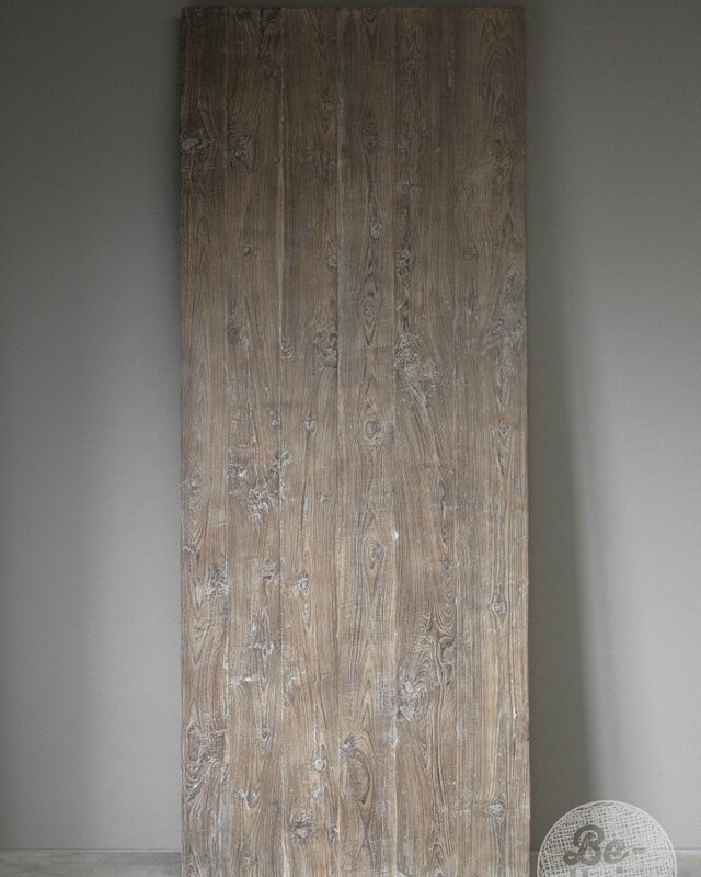 Be-Uniq Origineel Oud Tafelblad | India | H5xB273xD102 cm