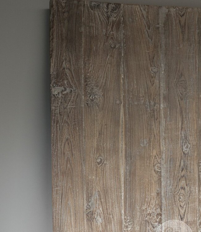 Be-Uniq Origineel Oud Tafelblad | India | H5xB273xD102 cm