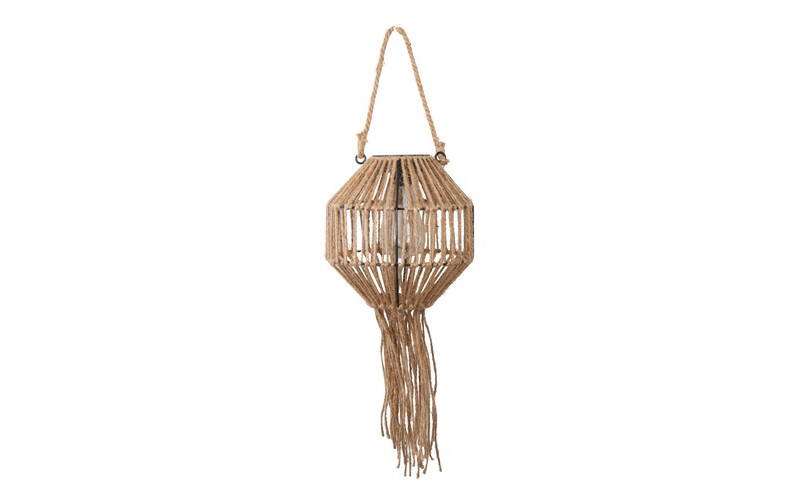 Rene Houtman Hanglamp Solar LED | Naturel | H22xB20,5xL8 cm