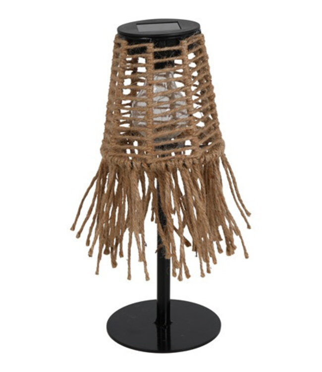 Countryfield Tafellamp Solar Ono | Naturel | H31xB12xL8 cm