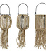 Countryfield Set Van 3 Solar Hanglampen Joris | Naturel | H15xB13,5 cm