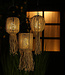 Countryfield Set Van 3 Solar Hanglampen Joris | Naturel | H15xB13,5 cm