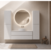 Badkamermeubel Novira | Mat Wit | 80 cm | Stel Samen