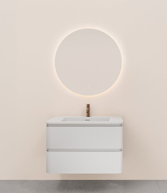 Rene Houtman Badkamermeubel Novira | Mat Wit | 100 cm | Stel Samen