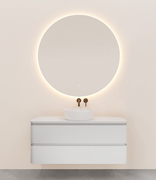 Rene Houtman Badkamermeubel Novira | Mat Wit | 120 cm | Stel Samen