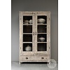 Vitrinekast Rustiek | India | H210 x B122 x D46 cm