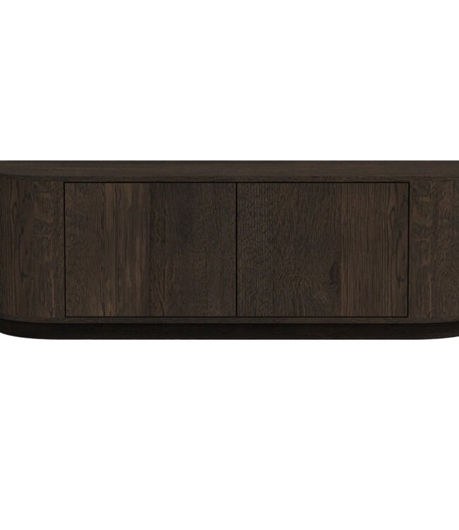 Livingfurn TV-Meubel Novero | Espresso | H45xB140xD40 cm