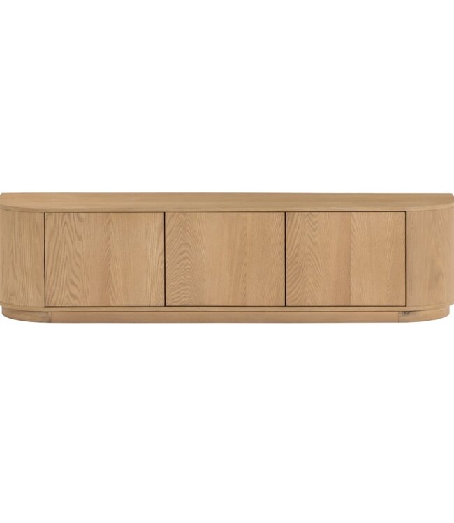 Livingfurn TV-Meubel Novero | Naturel | H45xB180xD40 cm