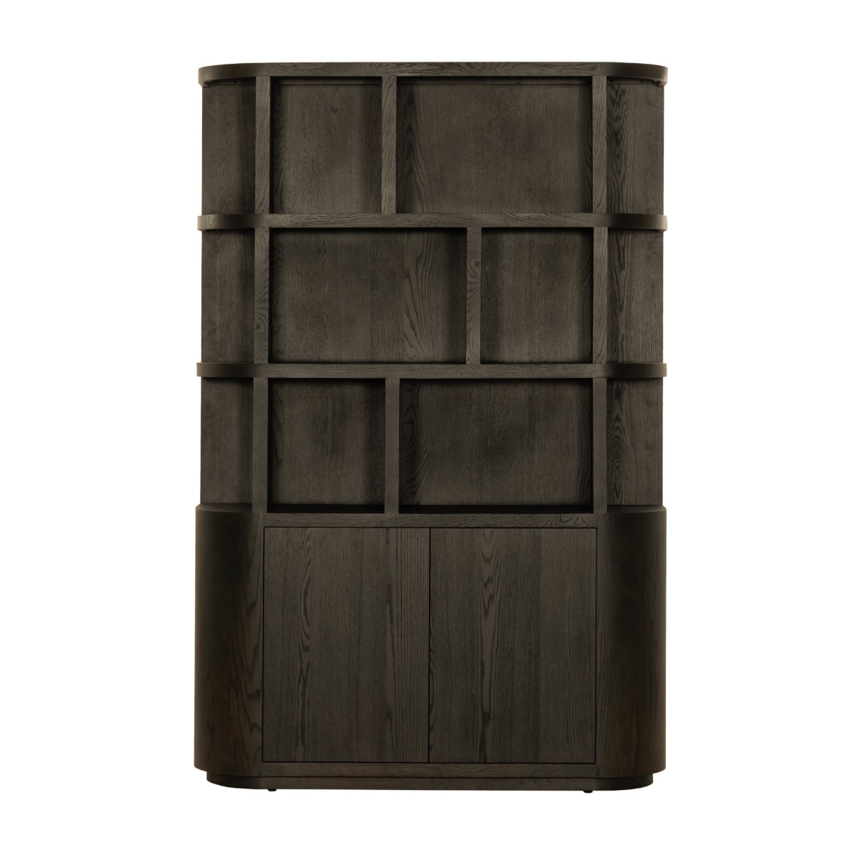 Livingfurn Kast Novero | Espresso | H220xB145xD40 cm