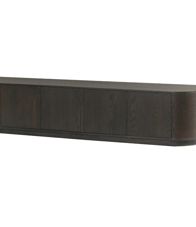 Livingfurn TV-Meubel Novero | Espresso | H45xB220xD40 cm