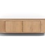 Livingfurn Zwevend TV-Meubel Novero | Naturel | B140 cm