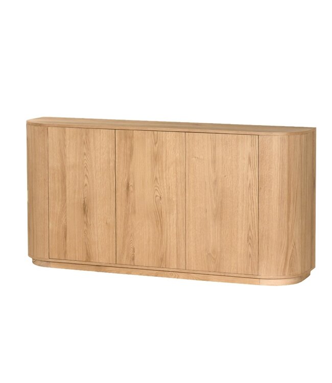 Livingfurn Dressoir Novero | Naturel | H80xB170xD45 cm