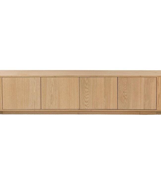Livingfurn TV-Meubel Novero | Naturel | H45xB220xD40 cm