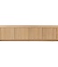Livingfurn TV-Meubel Novero | Naturel | H45xB220xD40 cm