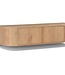 Livingfurn Zwevend TV-Meubel Novero | Naturel | B140 cm