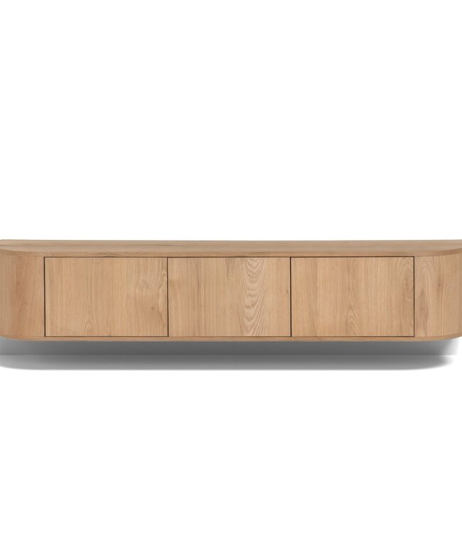 Livingfurn Novero Zwevend TV-Meubel | Naturel | B180 cm