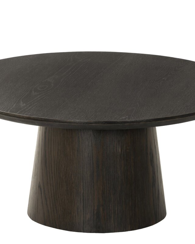 Livingfurn Salontafel Novero | Espresso | H38 x D80 cm