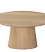 Livingfurn Salontafel Novero | Naturel | H38 x D80 cm