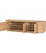 Livingfurn TV-Meubel Novero | Naturel | H45xB180xD40 cm