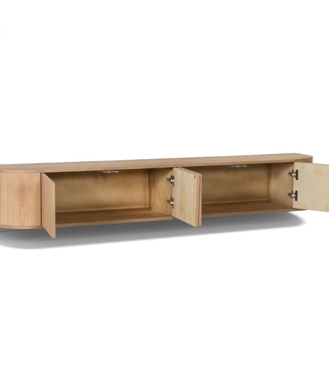 Livingfurn Novero Zwevend TV-Meubel | H33xB220xD35 cm